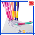 School stationery plastic retractable ballpoint pens